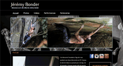 Desktop Screenshot of jeremybonder.com